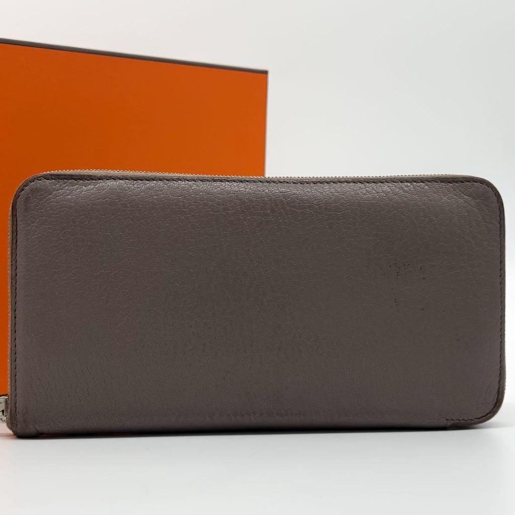 Hermes Azap Long All Leather Zip Around Wallet — view 2