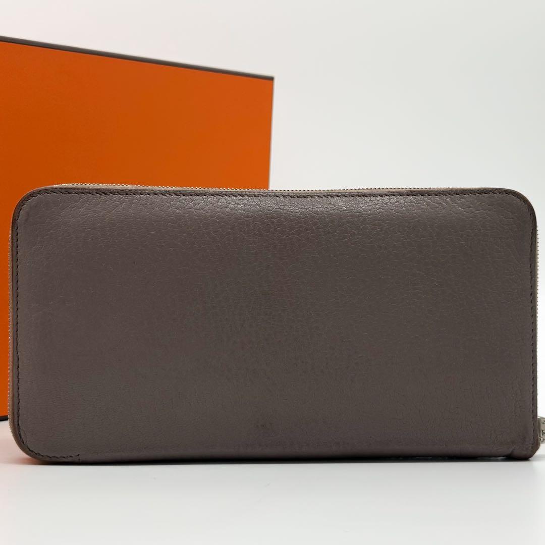 Hermes Azap Long All Leather Zip Around Wallet — view 3
