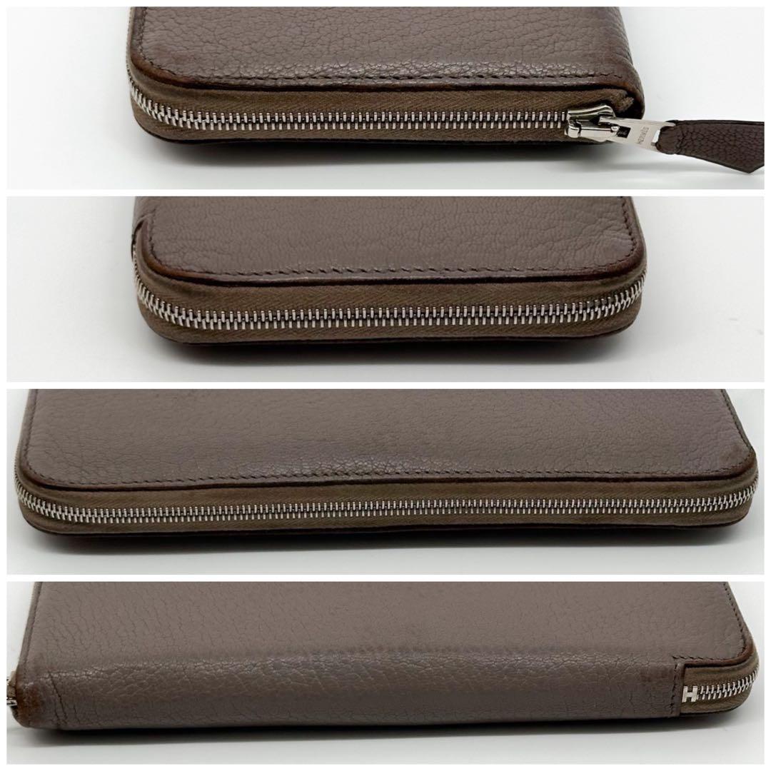 Hermes Azap Long All Leather Zip Around Wallet — view 4