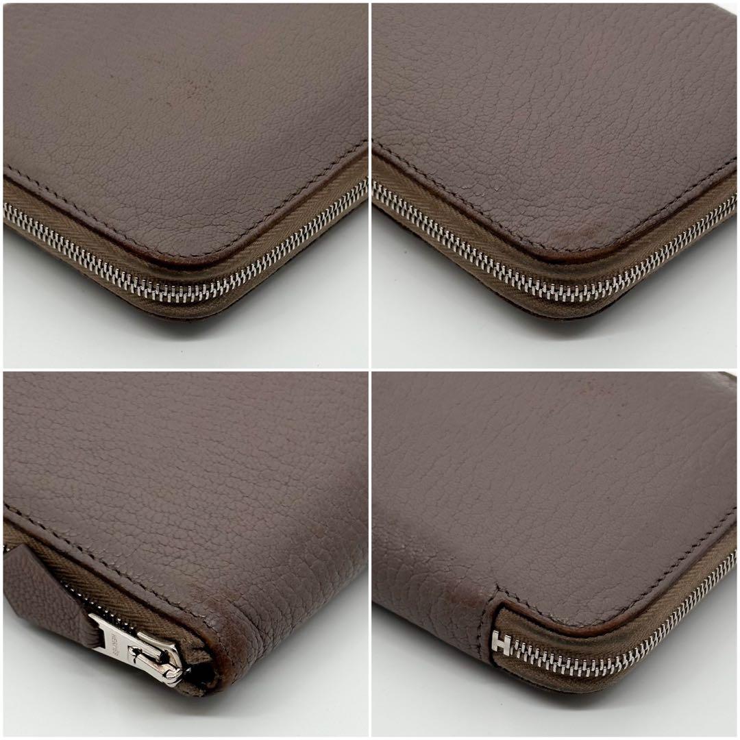 Hermes Azap Long All Leather Zip Around Wallet — view 5