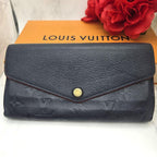 Louis Vuitton Wallet Monogram Empreinte Portefeuille Sarah