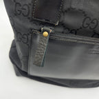Gucci Tote Shoulder GG Nylon Black — view 8
