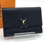 Louis Vuitton Portefeuille Capucines Compact Trifold Wallet