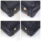 Louis Vuitton Monogram Empreinte Speedy Bandouliere 25 Navy Handbag — view 8