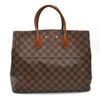 Louis Vuitton Damier Ascot Handbag Brown — view 3