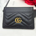 Gucci Marmont Quilted Card Case Set