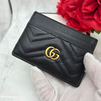 Gucci Marmont Quilted Card Case Set — view 3