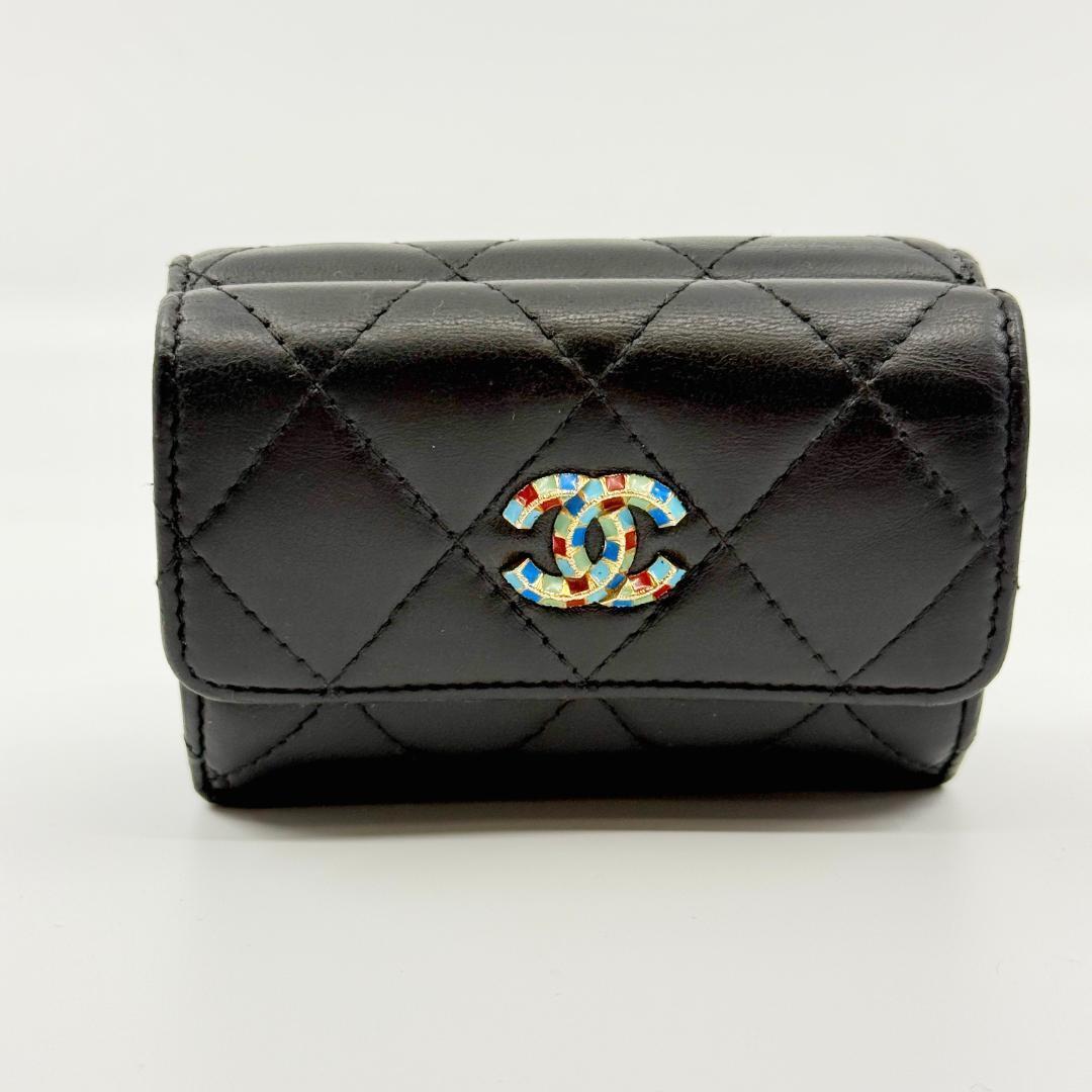 Chanel Quilted Trifold Wallet — view 2
