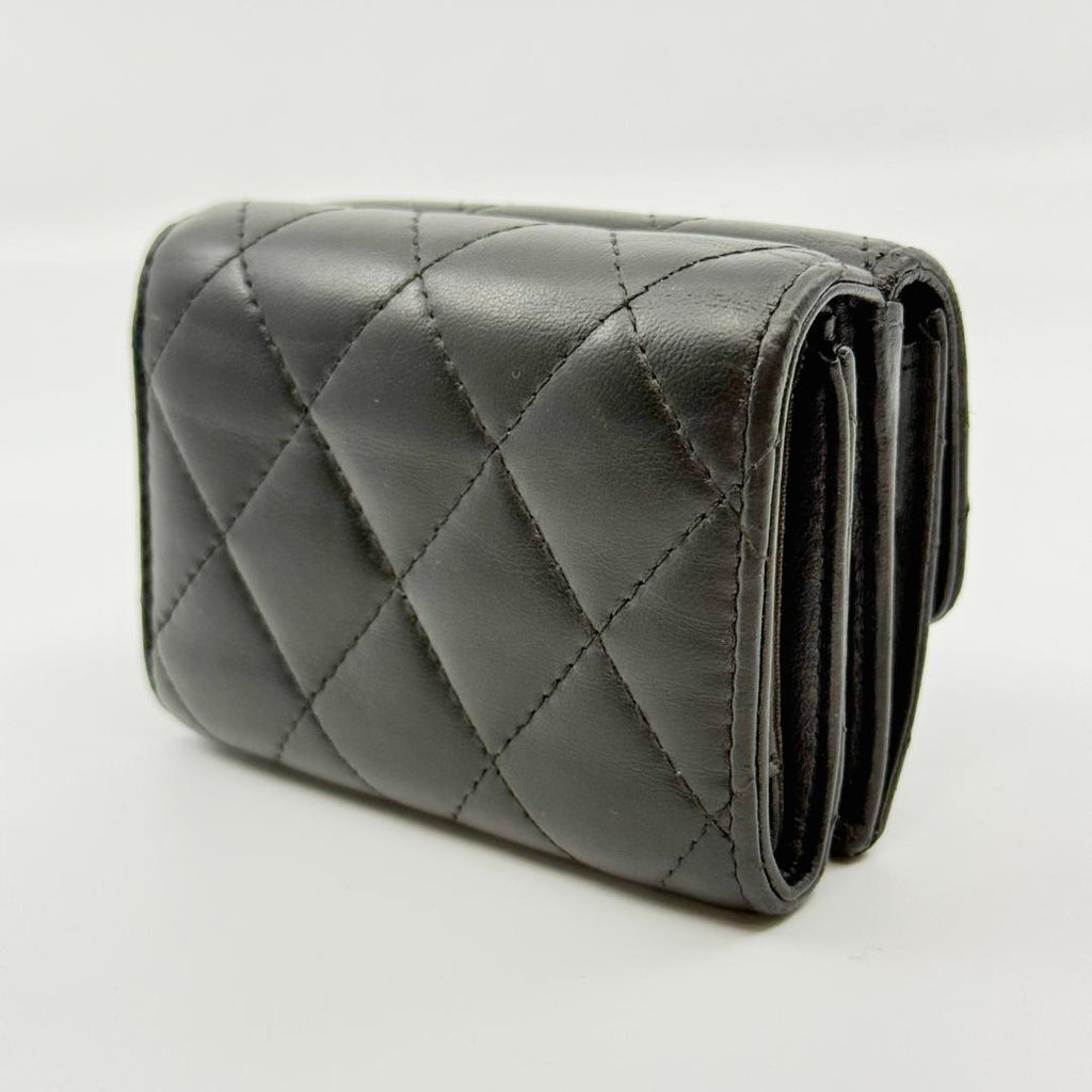 Chanel Quilted Trifold Wallet — view 6
