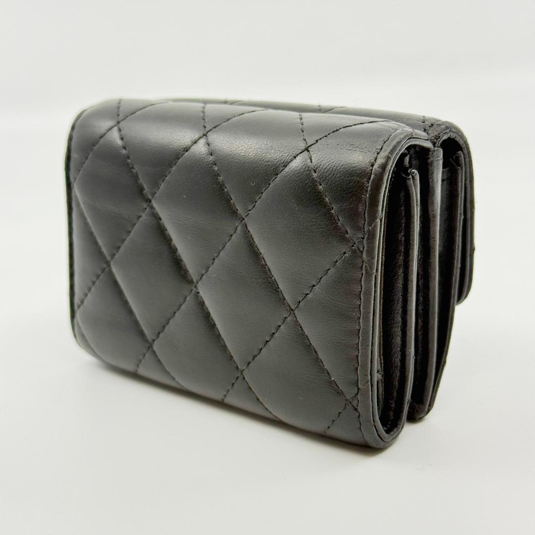 Chanel Quilted Trifold Wallet — view 6