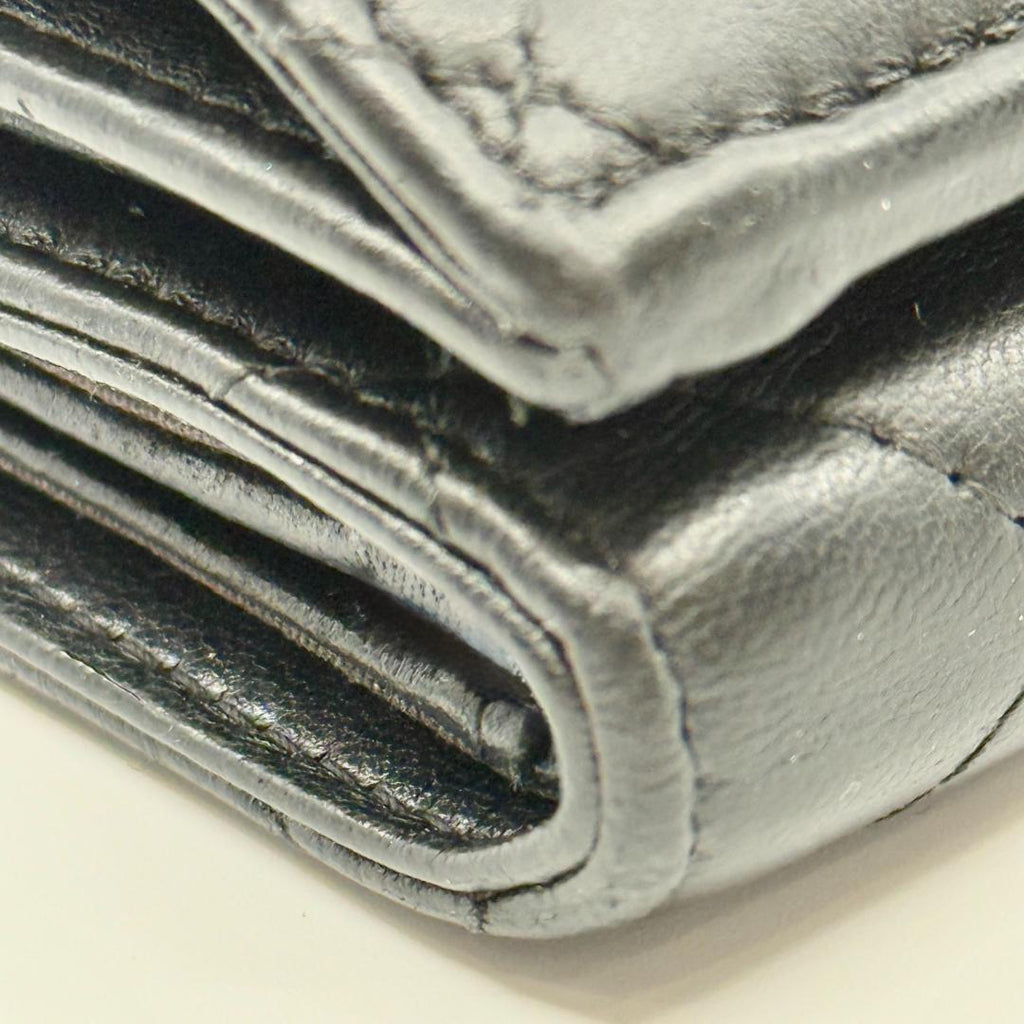 Chanel Quilted Trifold Wallet — view 9