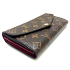 Louis Vuitton Portefeuille Sarah Fuchsia Monogram Wallet — view 7