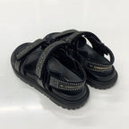 Dior Act Lambskin Rhinestone Sandals — view 4