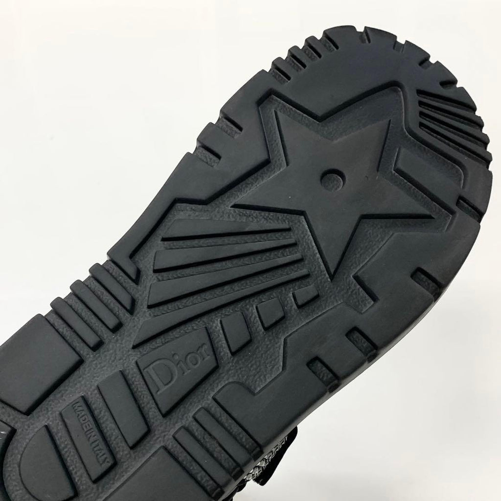 Dior Act Lambskin Rhinestone Sandals — view 8