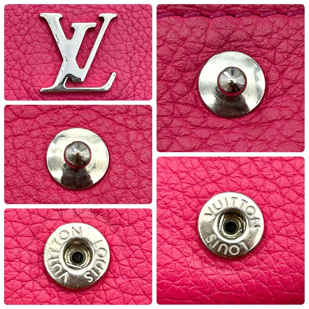 Louis Vuitton Portefeuille Lock Mini Fold Wallet — view 8