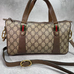 Gucci GG Sherry Line 2-Way Shoulder Bag Brown — view 2