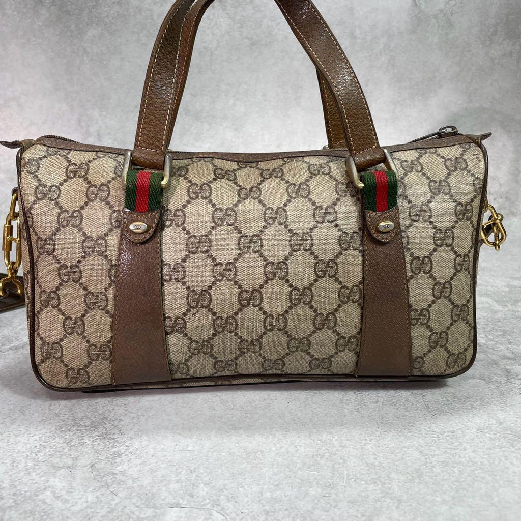 Gucci GG Sherry Line 2-Way Shoulder Bag Brown — view 3