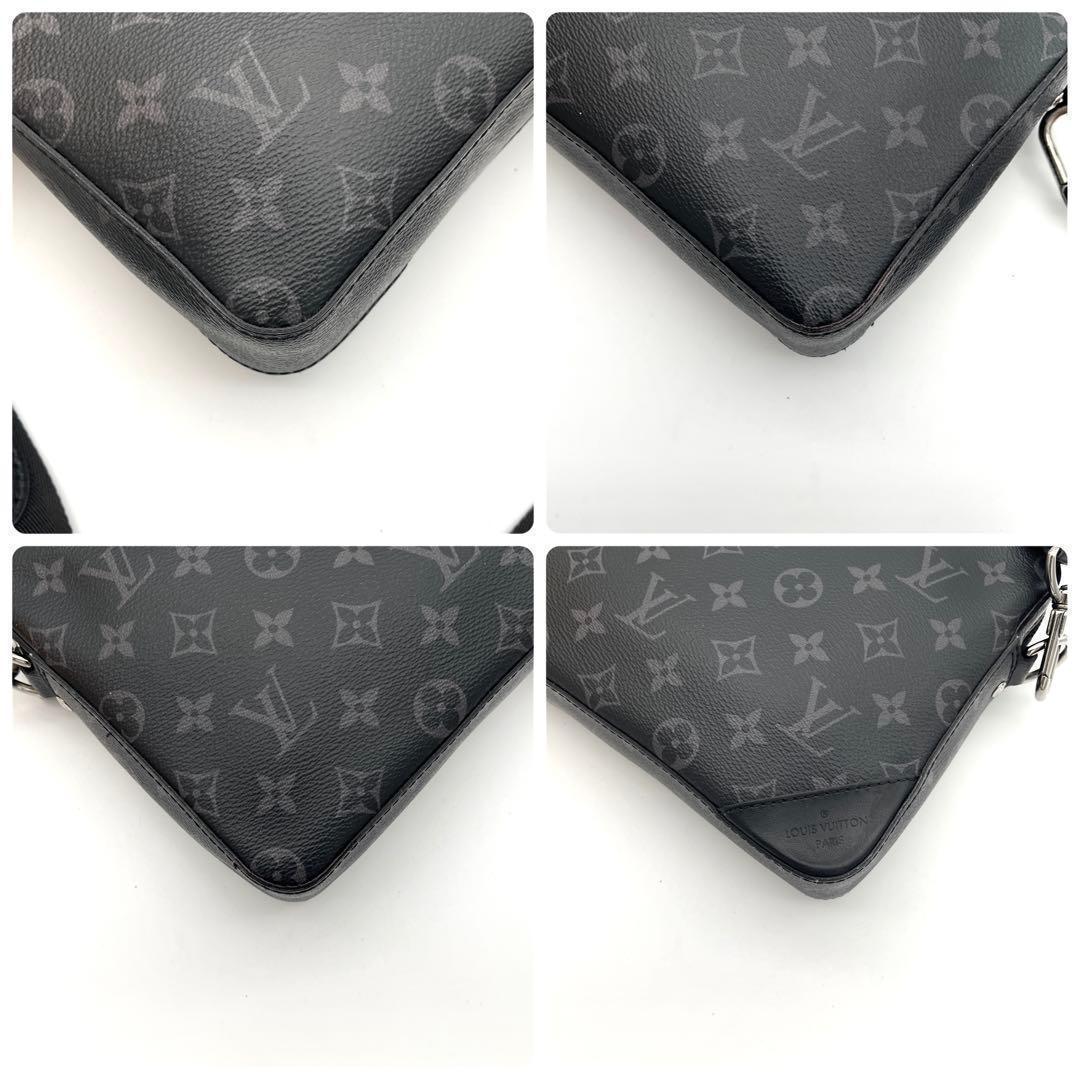 Louis Vuitton Monogram Eclipse Trio Messenger Black
