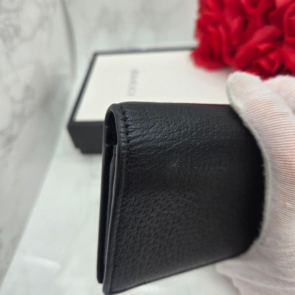 Gucci Wallet GG Marmont Leather Black — view 6