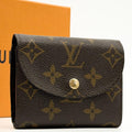 Louis Vuitton Portefeuille Helene Monogram Trifold Compact Wallet