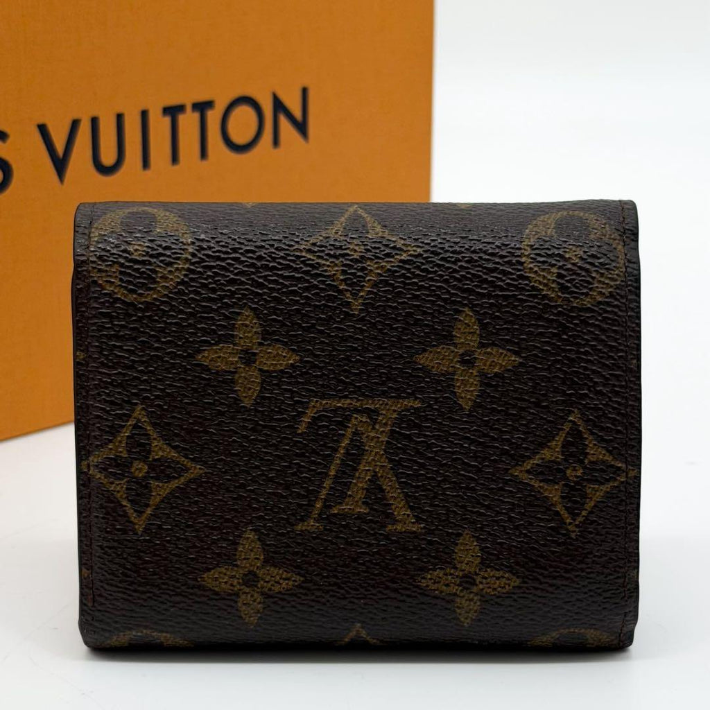 Louis Vuitton Portefeuille Helene Monogram Trifold Compact Wallet — view 3