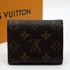 Louis Vuitton Portefeuille Helene Monogram Trifold Compact Wallet — view 3