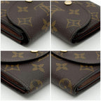 Louis Vuitton Portefeuille Helene Monogram Trifold Compact Wallet — view 4