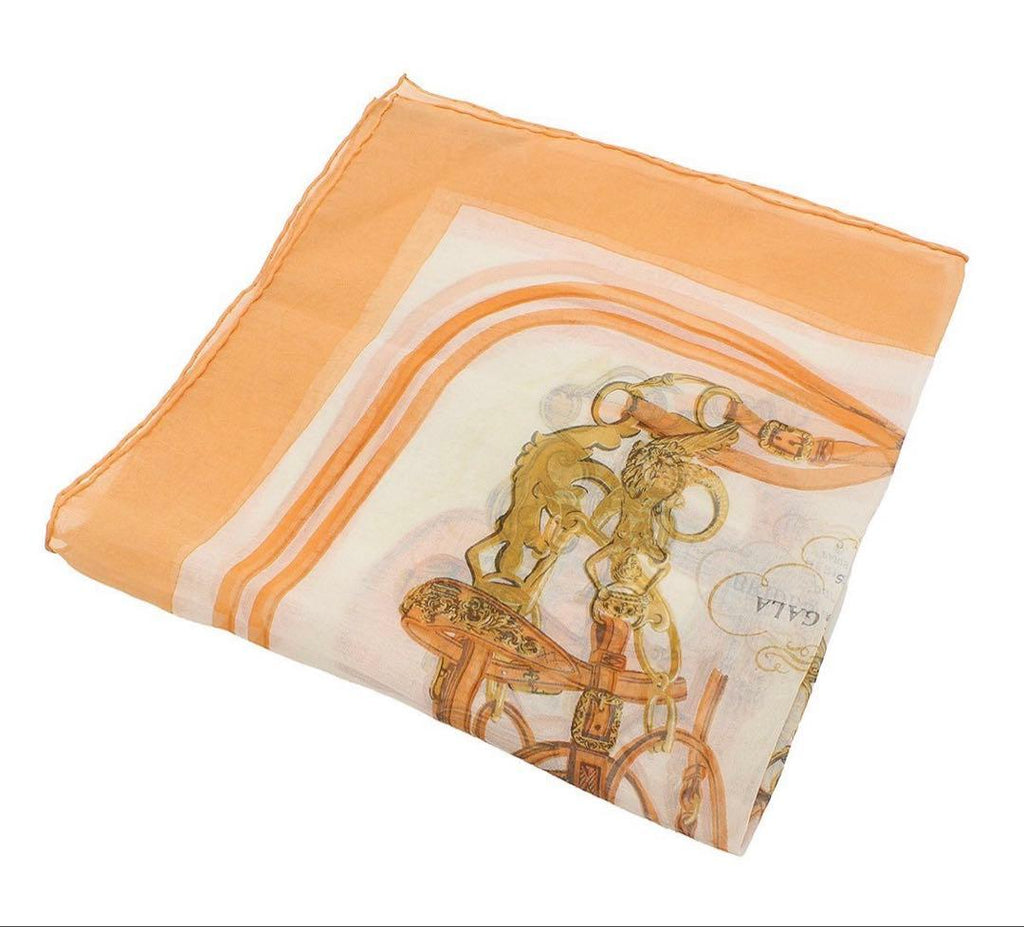 Hermes Petit Carre Silk Scarf — view 2