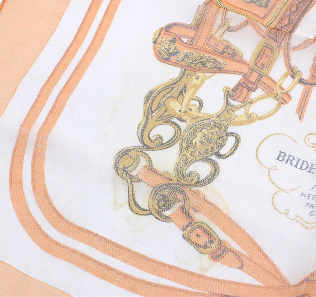 Hermes Petit Carre Silk Scarf — view 3