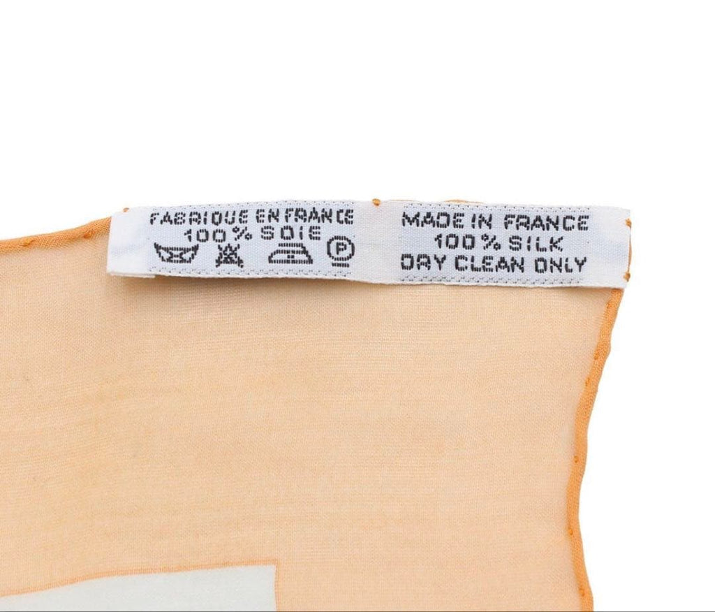 Hermes Petit Carre Silk Scarf — view 6