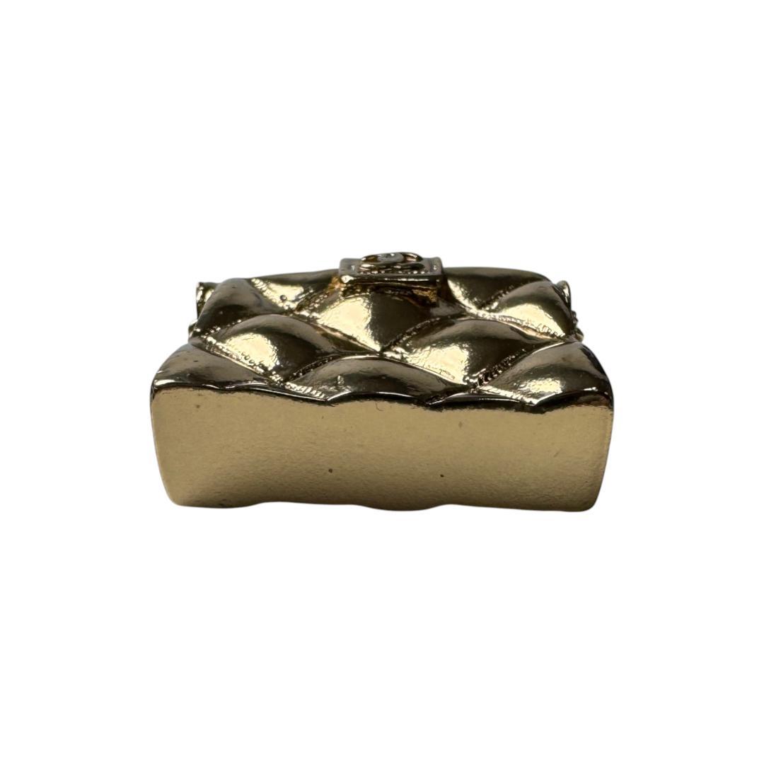 Chanel Quilted Bag Motif Brooch — view 5