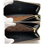 Louis Vuitton Monogram Reverse Portefeuille Clemence Wallet — view 5