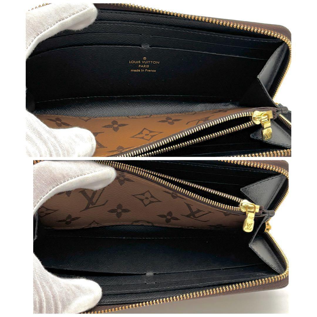 Louis Vuitton Monogram Reverse Portefeuille Clemence Wallet — view 5