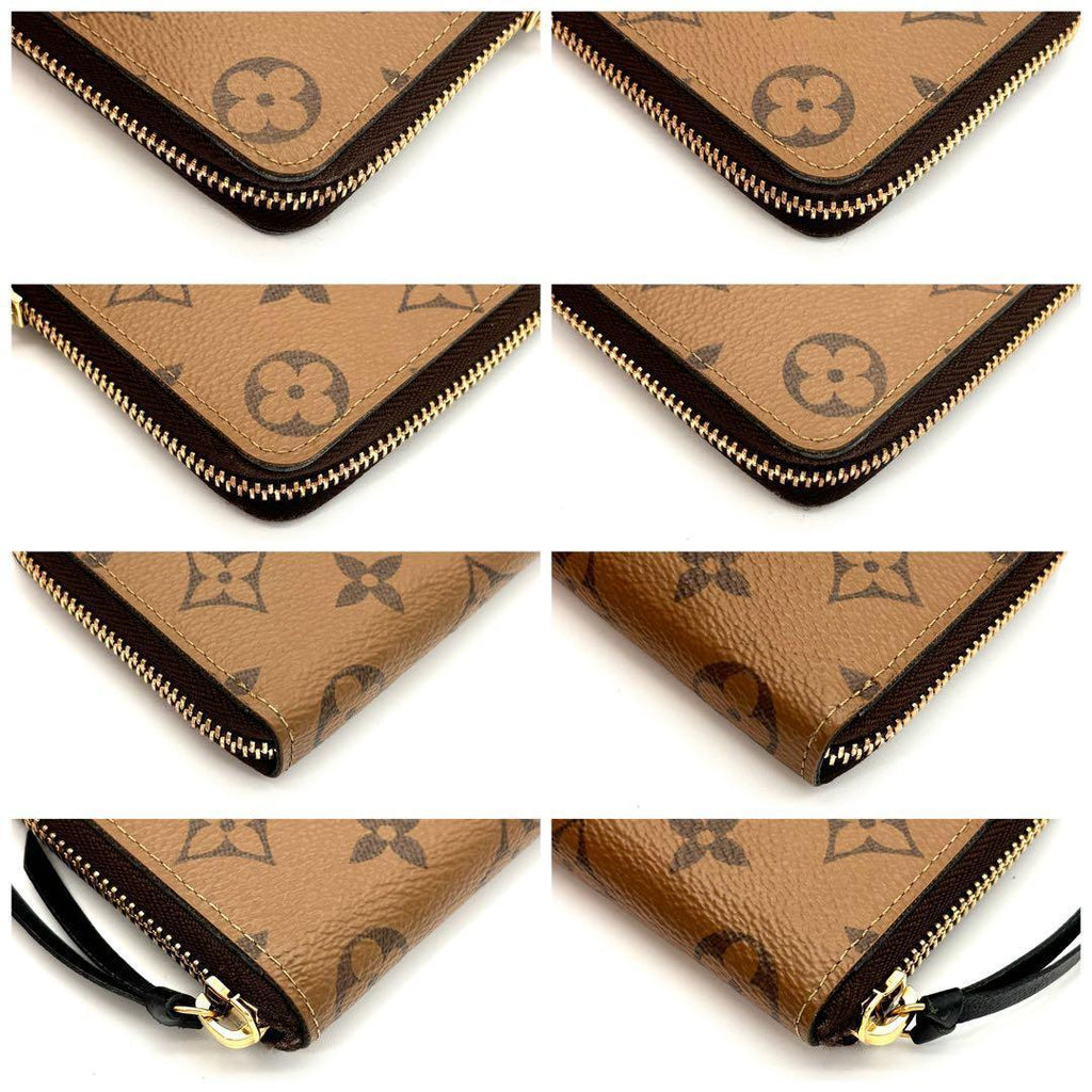 Louis Vuitton Monogram Reverse Portefeuille Clemence Wallet — view 8