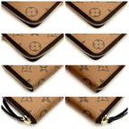 Louis Vuitton Monogram Reverse Portefeuille Clemence Wallet — view 8