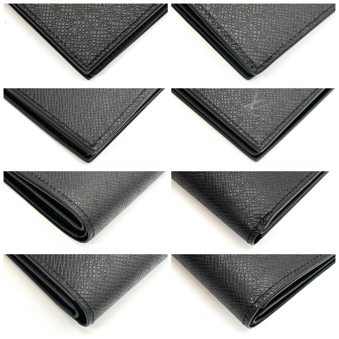 Louis Vuitton Almost Wallet Taiga Portefeuille Amerigo NM Black — view 8