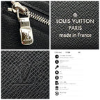 Louis Vuitton Almost Wallet Taiga Portefeuille Amerigo NM Black — view 9