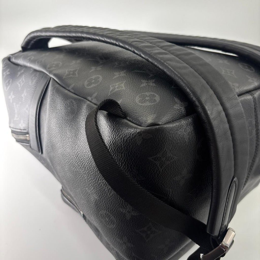 Louis Vuitton Monogram Eclipse Backpack Black — view 9