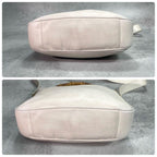 Gucci Shoulder Bag 2-Way Bamboo White Leather — view 8