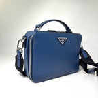Prada Super IC Brick Saffiano Leather Shoulder Bag — view 3