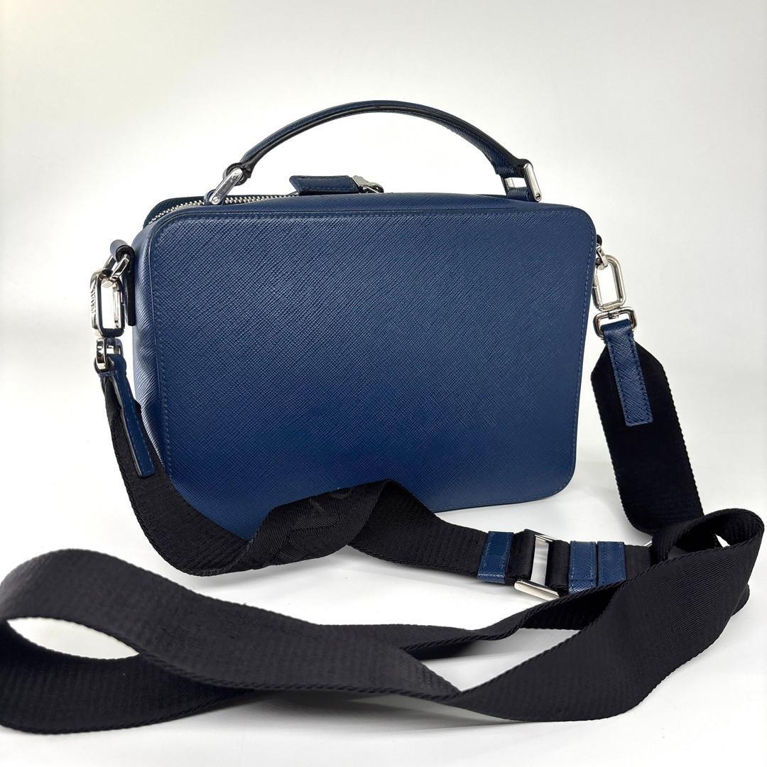 Prada Super IC Brick Saffiano Leather Shoulder Bag — view 5