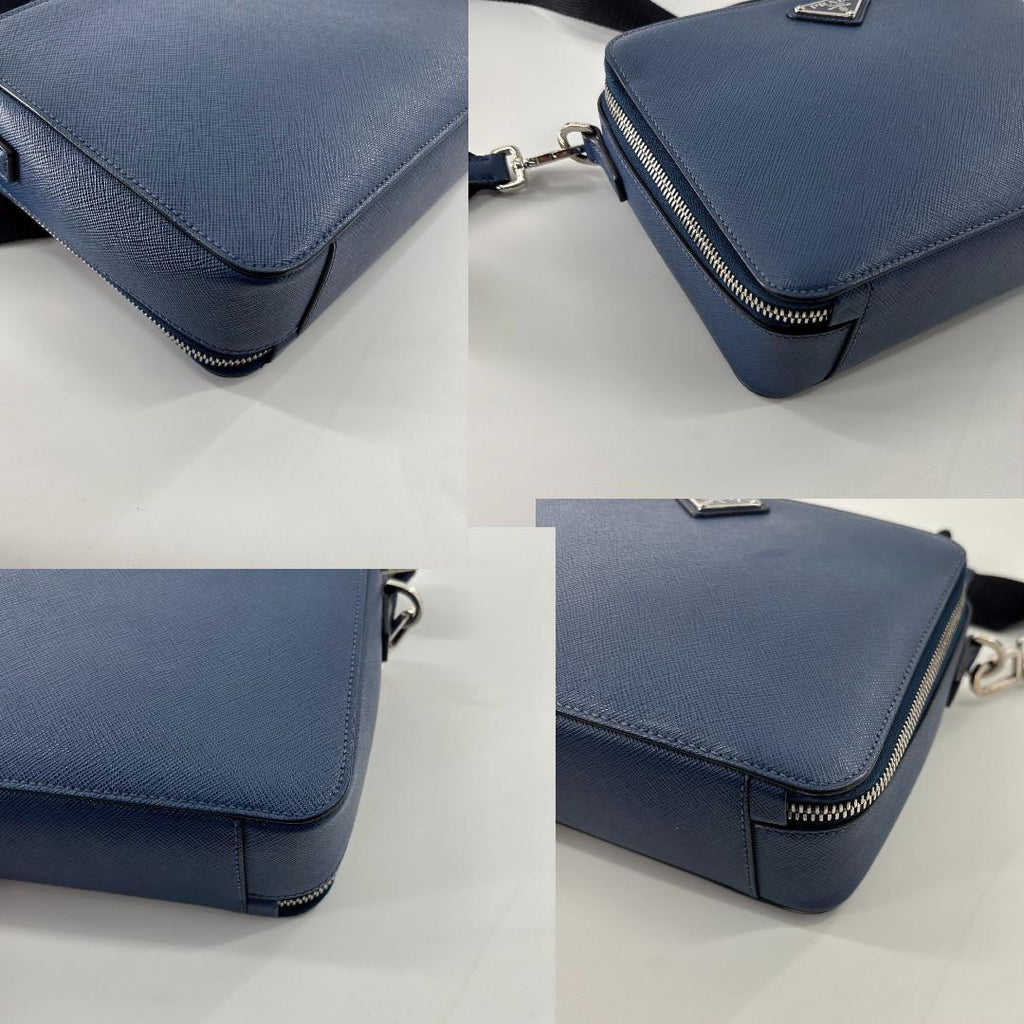 Prada Super IC Brick Saffiano Leather Shoulder Bag — view 8