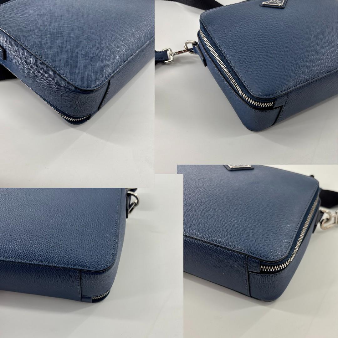 Prada Super IC Brick Saffiano Leather Shoulder Bag — view 8