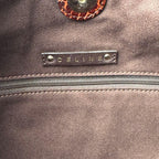 Celine Macadam Shoulder Handbag Canvas Leather — view 8