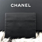 Chanel Wallet Coco Stitch Caviar Coin Purse — view 2