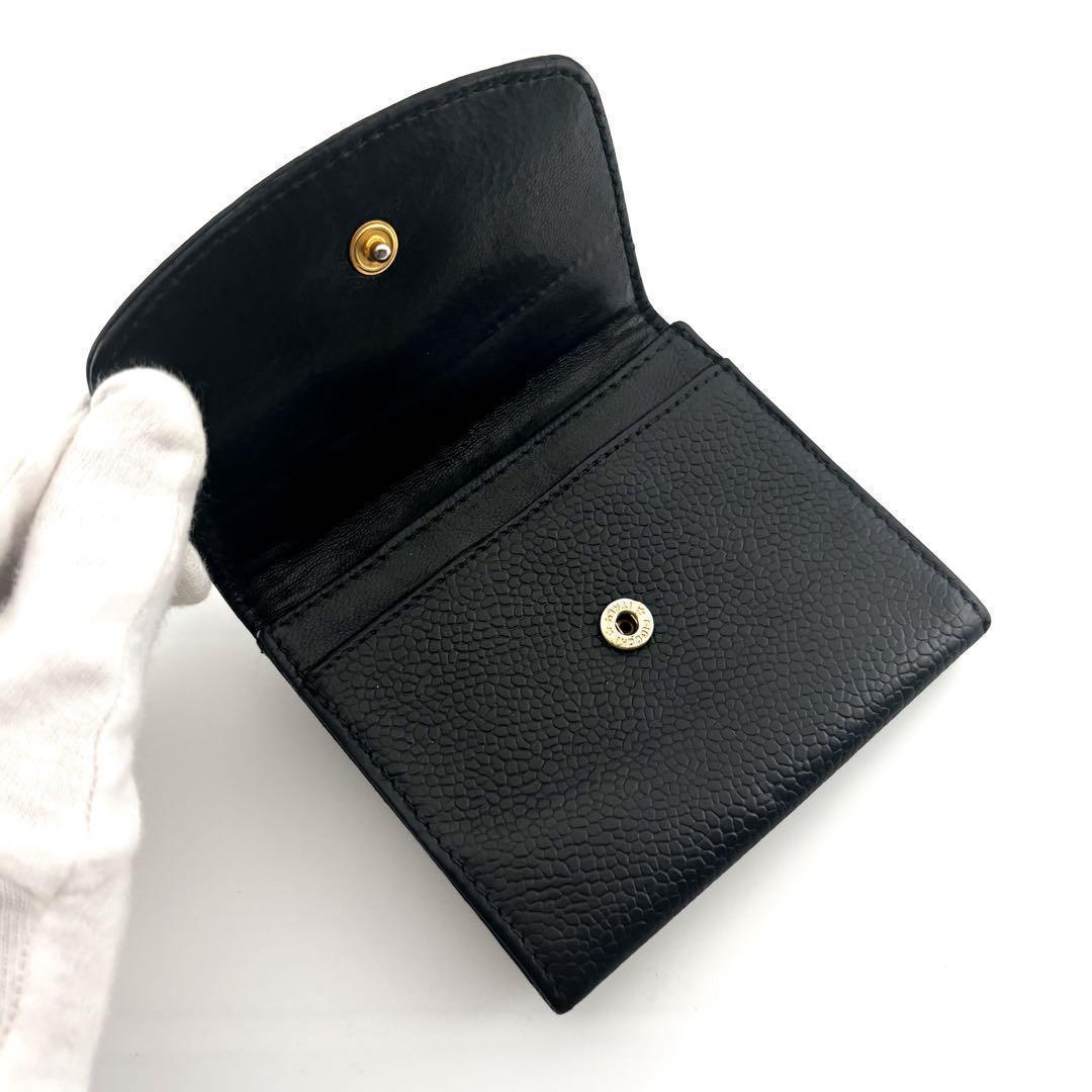 Chanel Wallet Coco Stitch Caviar Coin Purse — view 3