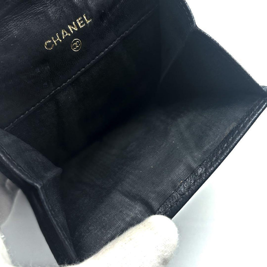 Chanel Wallet Coco Stitch Caviar Coin Purse — view 4