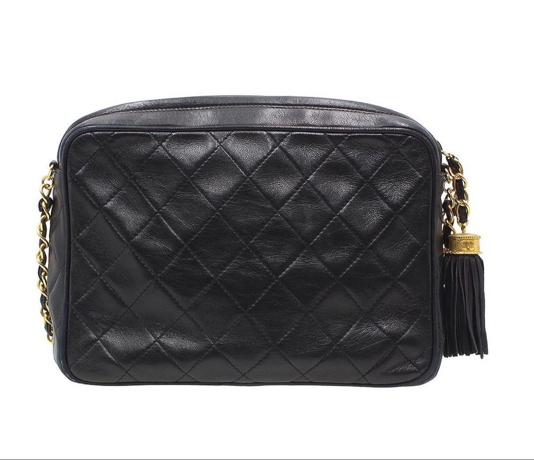 Chanel Quilted Fringe Chain Shoulder — view 2