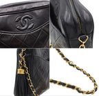 Chanel Quilted Fringe Chain Shoulder — view 6