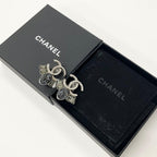 Chanel Coco Mark Earrings Bijou Silver — view 7